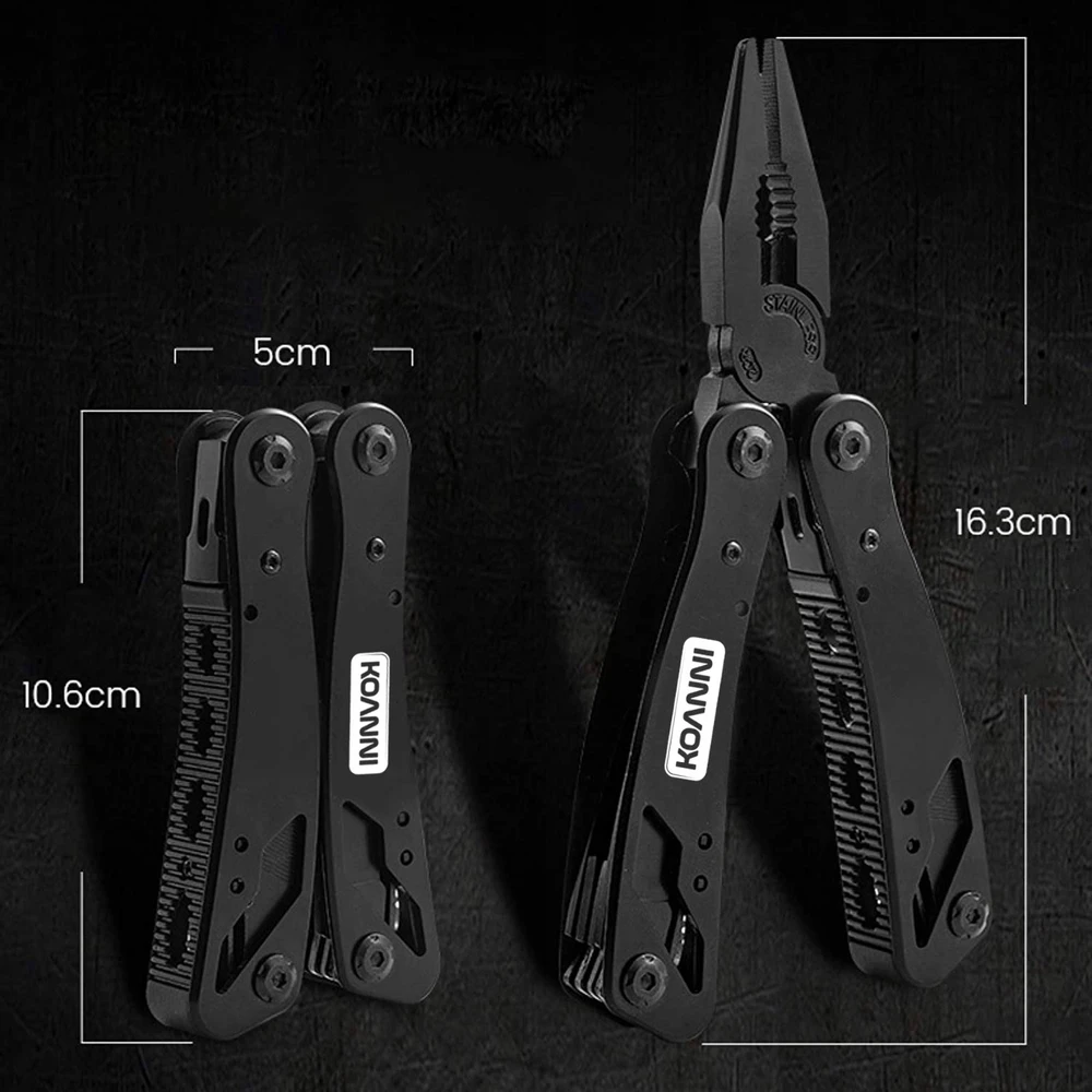 Koanni MULTITOOL SURVIVAL DAUGIAFUNKCINIS ĮRANKIS 19 viename