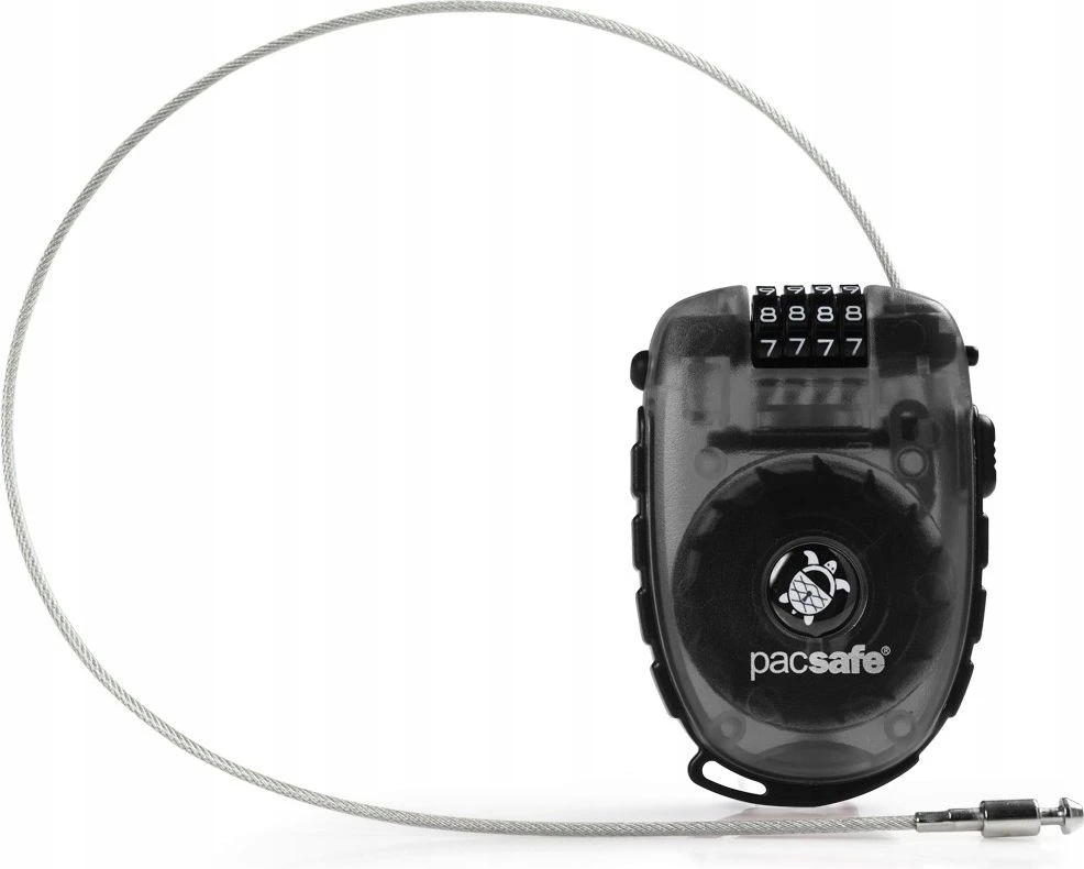 Kodinė spyna su trosu Pacsafe RetractaSafe 250 su 4 skaitmenų kodu
