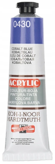 Koh-i-noor akriliniai dažai 40ml, kobalto spalva
