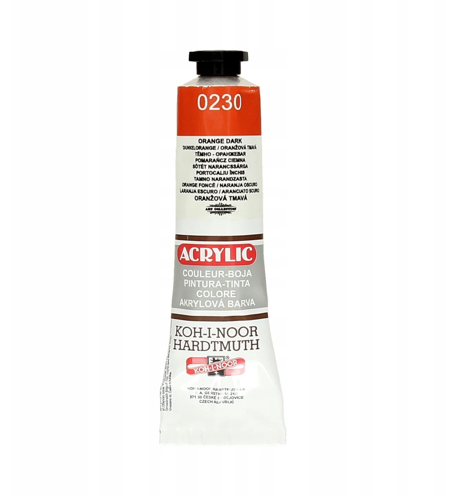 Koh-i-noor Akriliniai Dažai 40ml Oranžiniai