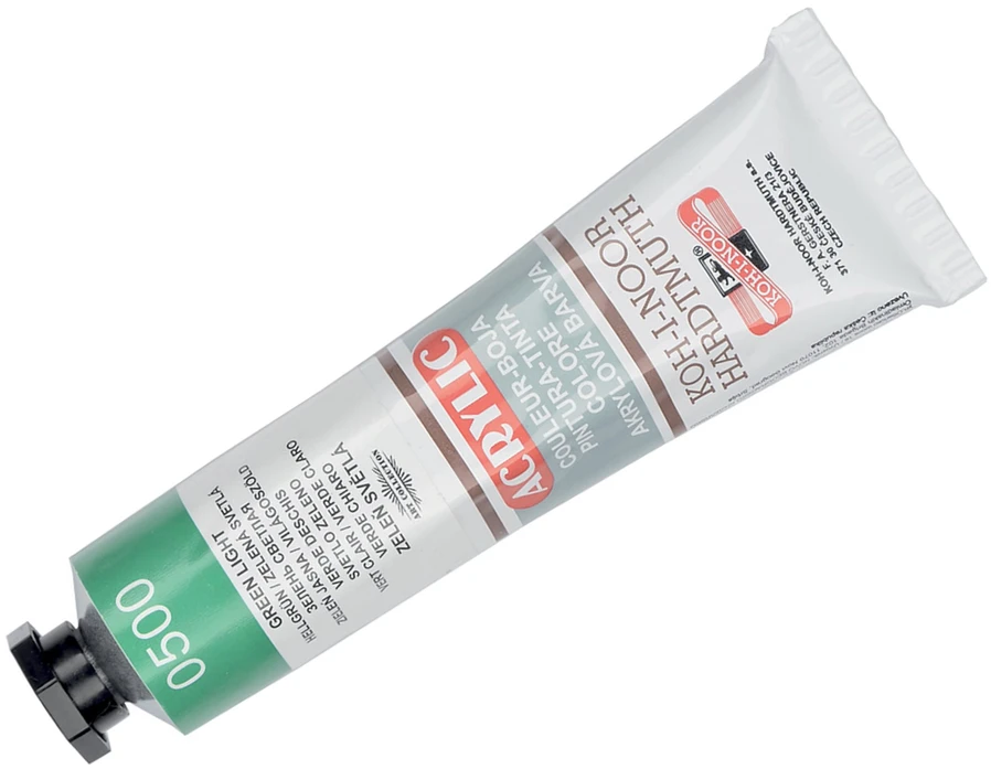 Koh-i-noor akriliniai dažai, žali, 40 ml
