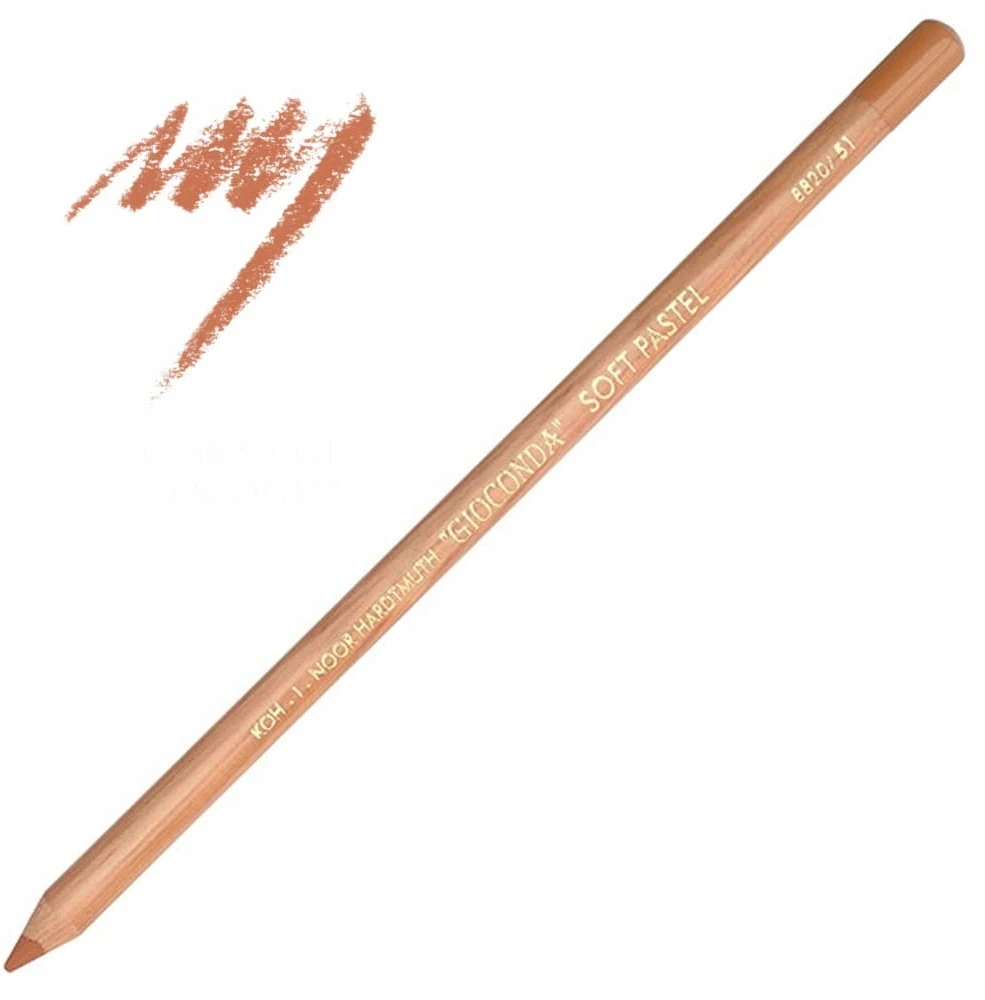 Koh-i-noor Gioconda 8820-51 "english Raudona" pastelinė kreidelė