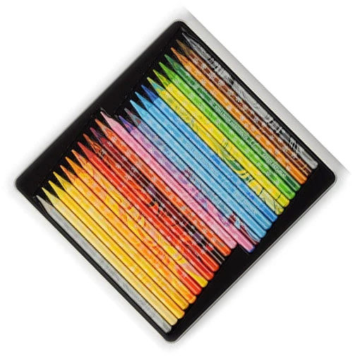 Koh-i-Noor magic Progresso pieštukai be medienos 8774 24 spalvos