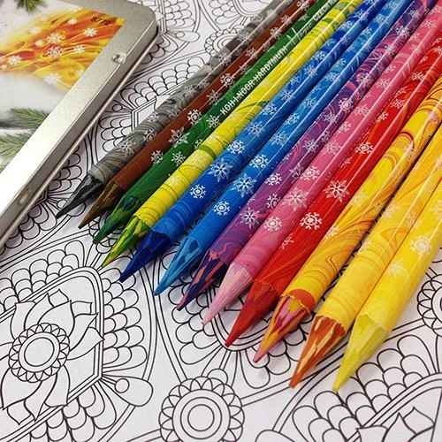 Koh-i-Noor magic Progresso pieštukai be medienos 8774 24 spalvos