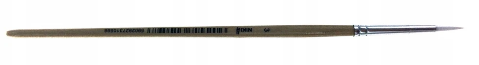 Koh-i-noor Niki4 apvalus nailoninis teptukas Nr. 3