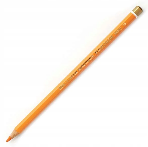 Koh-i-noor Polycolor 3800/42 Chromium Oranžinis pieštukas