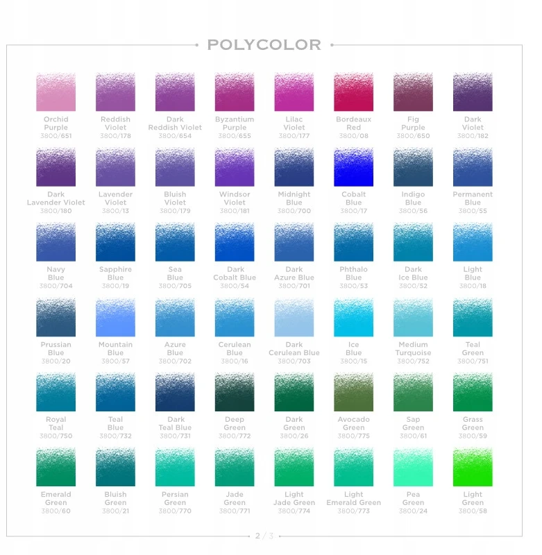 Koh-i-noor Polycolor pieštukas 3800/21 Melsvai žalias