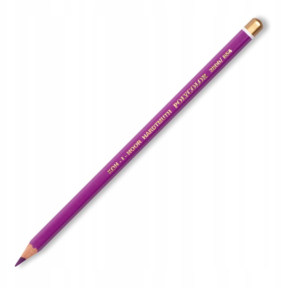 Koh-i-noor Polycolor pieštukas 654 Tamsiai raudonai violetinis