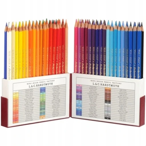 Koh-i-noor Polycolor spalvoti pieštukai, 72 vnt.