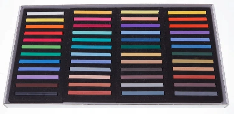 Koh-i-noor sausieji pasteliai, 48 spalvos
