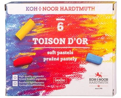 Pastelė kreidinė 6sp.KOH-I-NOOR 8511