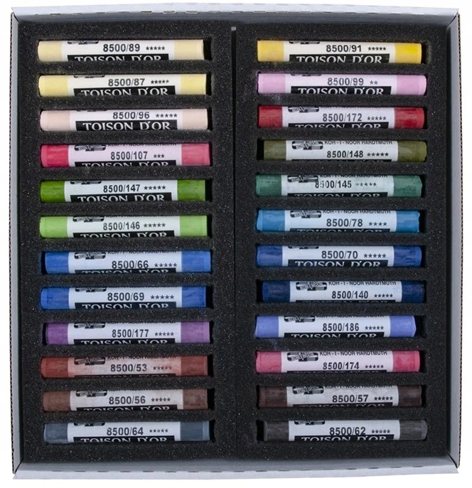 Sausos pastelės rinkinys Koh-i-Noor 72 vnt