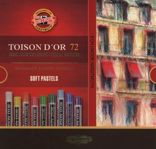 Sausos pastelės rinkinys Koh-i-Noor 72 vnt