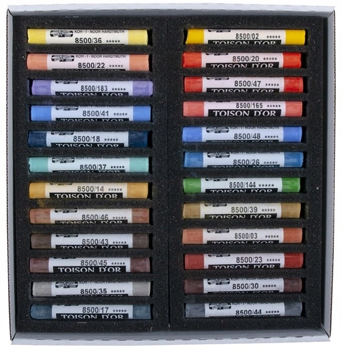 Sausos pastelės rinkinys Koh-i-Noor 72 vnt