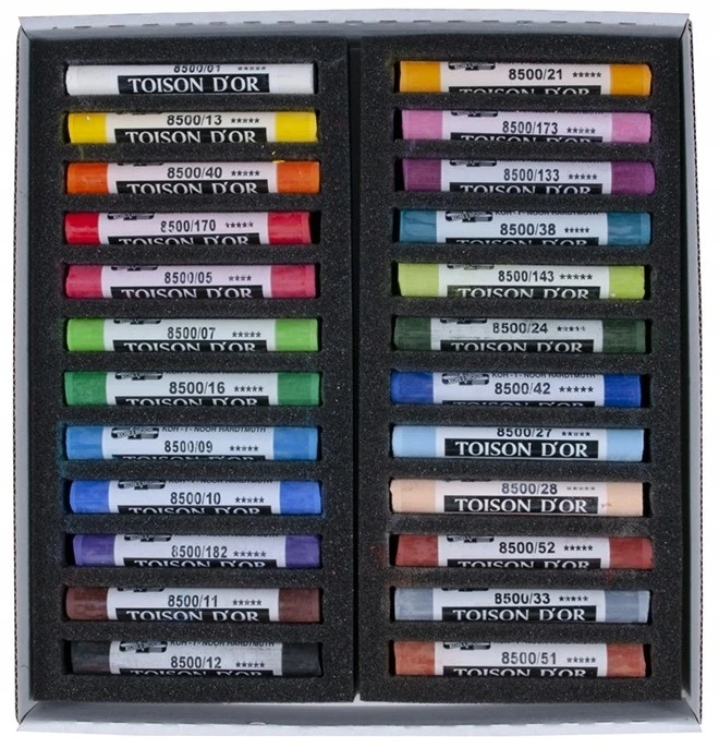 Sausos pastelės rinkinys Koh-i-Noor 72 vnt