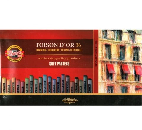 Sausos pastelės rinkinys Koh-i-Noor 36 sp