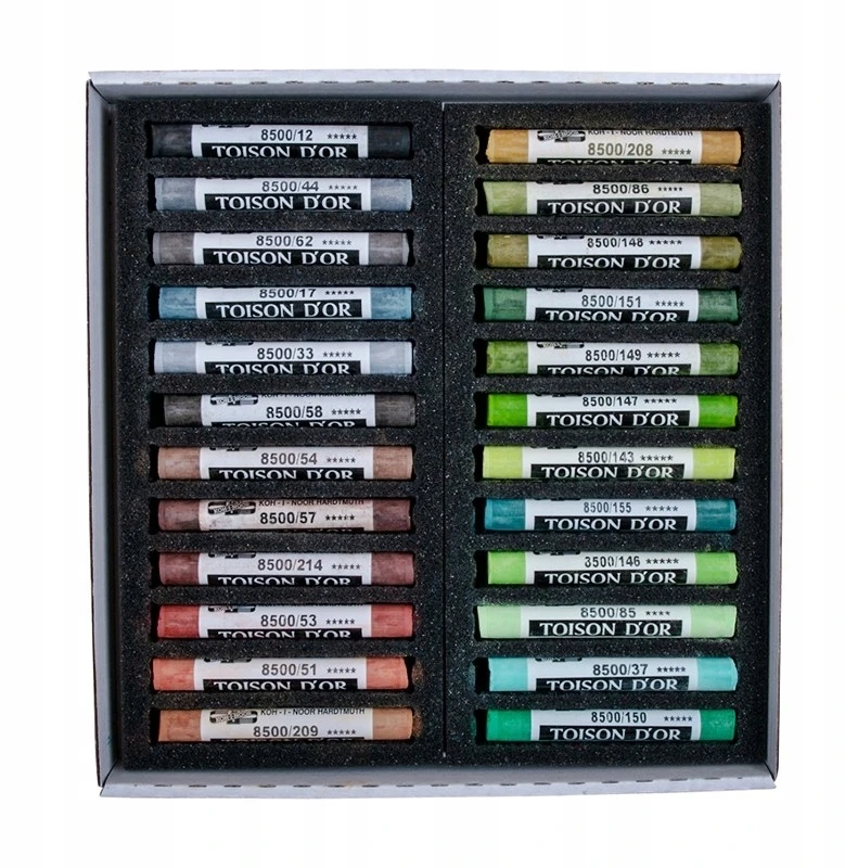 Koh-i-noor Toison D'or sausos pastelės, 48 spalvų