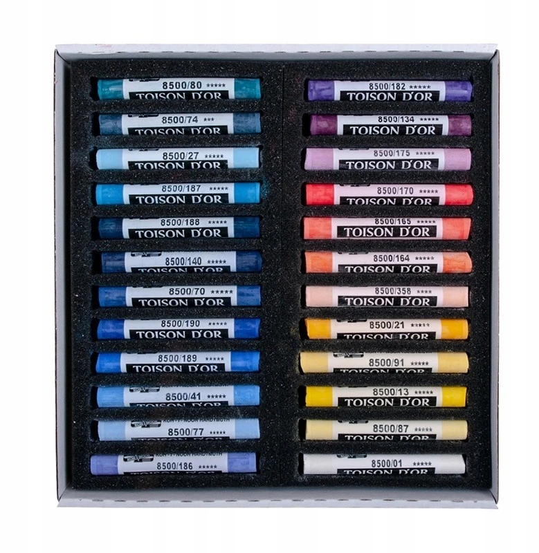 Koh-i-noor Toison D'or sausos pastelės, 48 spalvų