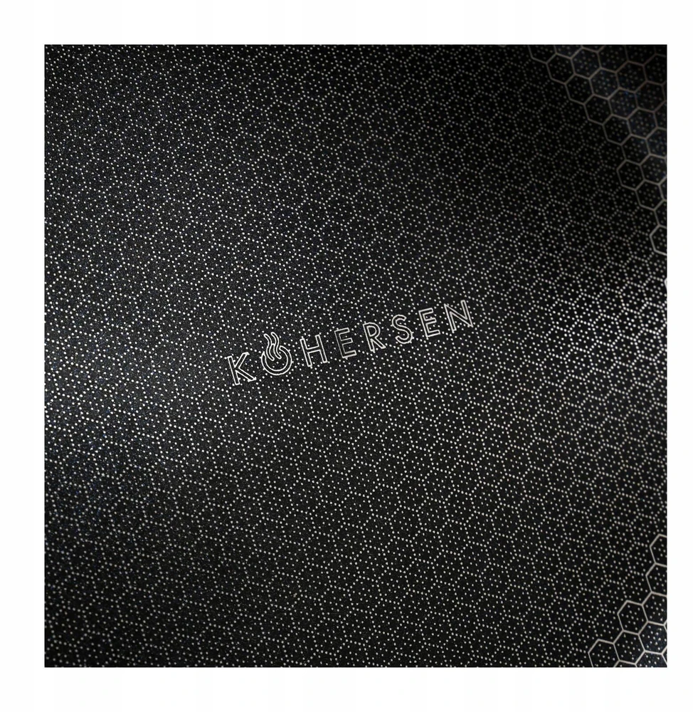 Puodas - Kohersen Juodas Kubas 24 Cm Su Dangčiu