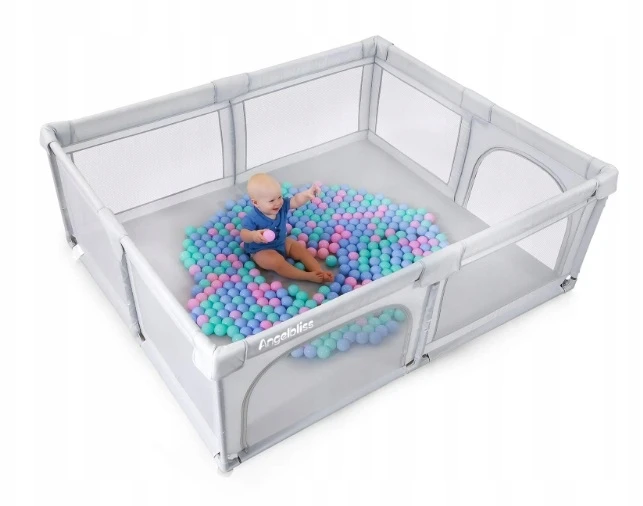 Kojec Angelbliss 150x180x68 cm pilka