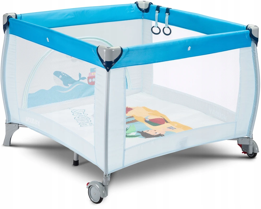 Kojec Caretero TERO-3960 102 x 102 cm spalva mėlynas