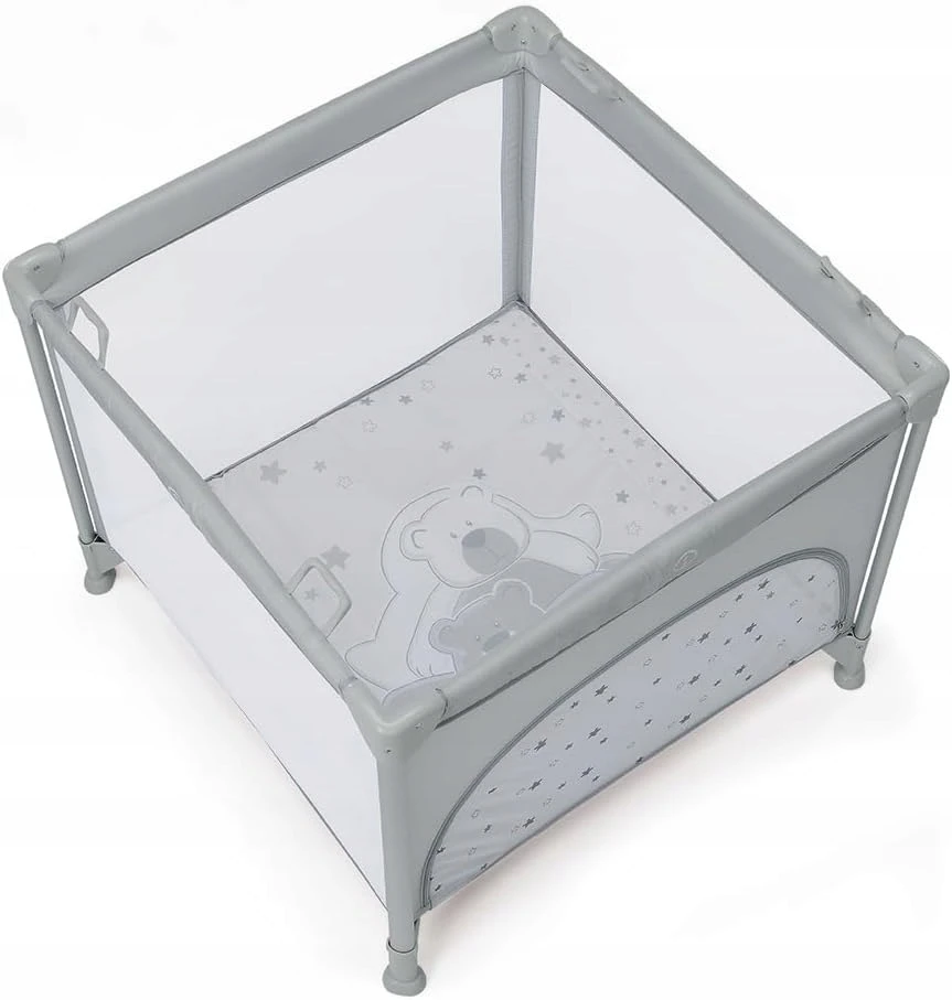 Kojec składany Foppapedretti Jubox 93 x 93 x 78 cm Dolcestella OPIS