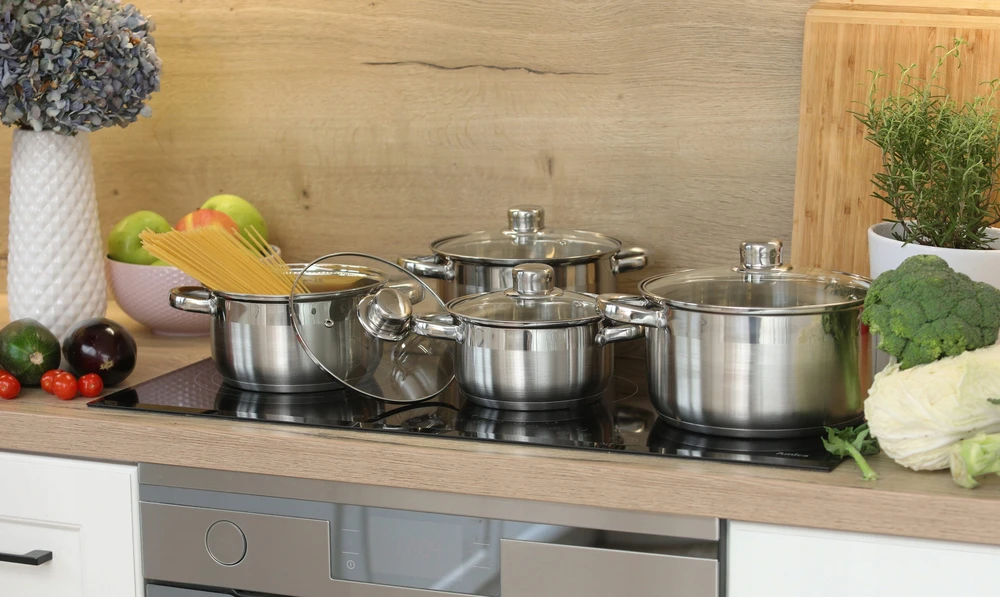 Koko Home Virtuvinis puodas 16 cm 1,9 litro Indukcinei, dujinei ir keraminėms viryklėms