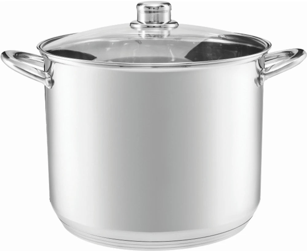 Koko Nerūdijančio plieno puodas su dangčiu, indukcinis, didelio dujų, didelis, 18L, 32cm, maitinimas