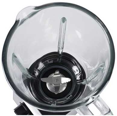 Adler Camry | Maišytuvas | CR 4077 | Tabletop | 500 W | Jar material Glass | Jar capacity 1.5 L | Ice crushing | Juodas/Nerūdijantis plienas