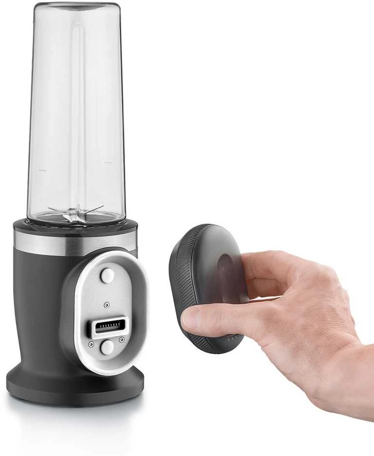 Caso Cordless Maišytuvas | Click & Blend | Tabletop | 240 W | Jar material Tritan | Jar capacity 0.5 L | Nerūdijantis plienas/Matt Juodas