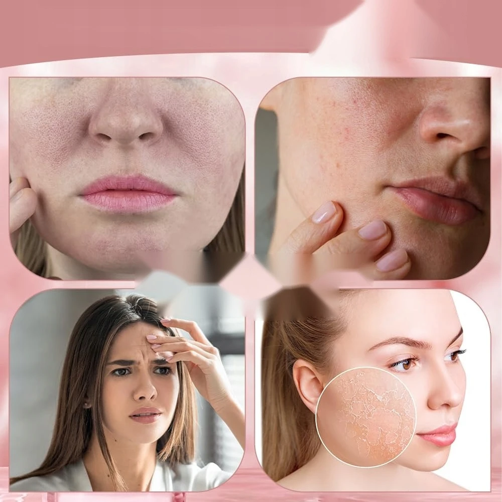 KOLAGENO KAUKĖ 5 VIENETŲ DRĖKINAMOJI ROŽINĖ ODOS SMOOTH FIRM SPINDULIANTI