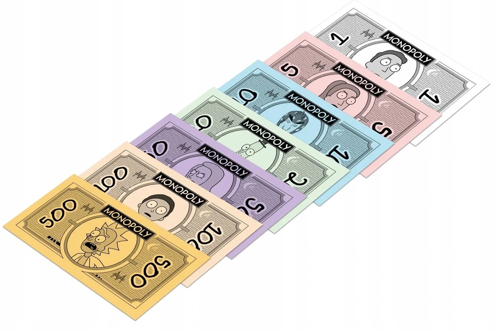 Kolekcinis Monopoly Rick and Morty PL stalo žaidimas serialo gerbėjams