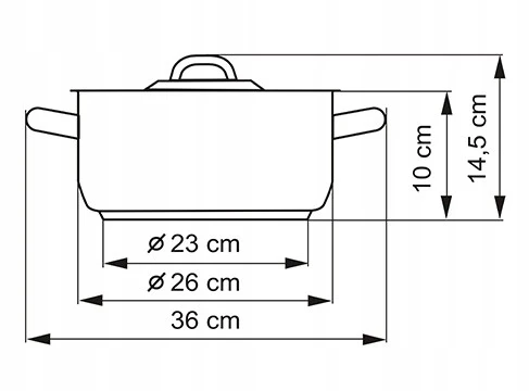 Kolimax Puodas Klasik su dangčiu, skersmuo 26 cm, talpa 4,5 l