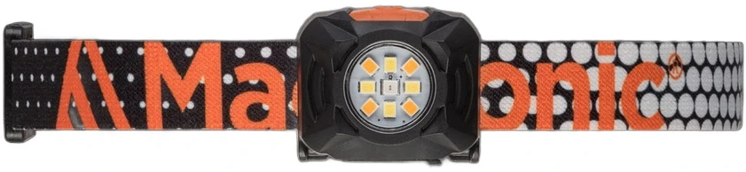 Mactronic 400lm įkraunamas galvos žibintuvėlis Rebel (oranžinis) AHL0061