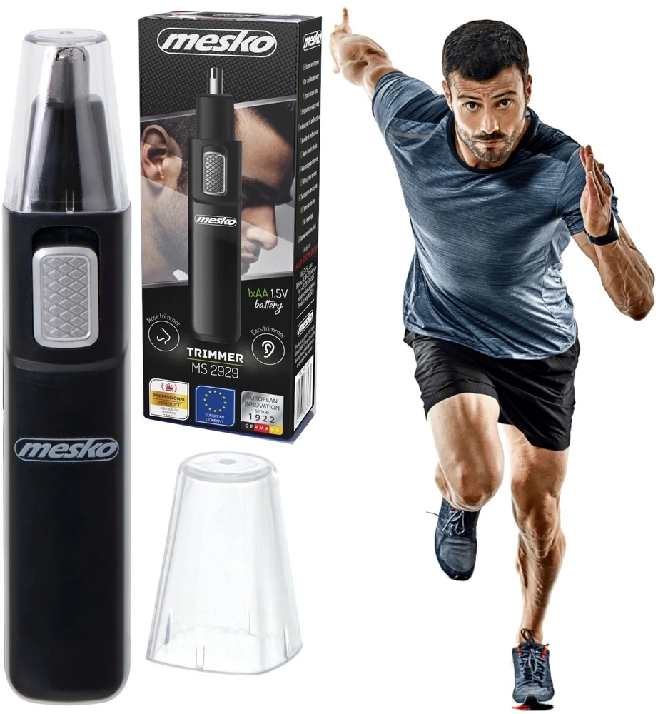 Mesko | Nose trimmer | MS 2929 | Nose/Ear trimmer | Juodas