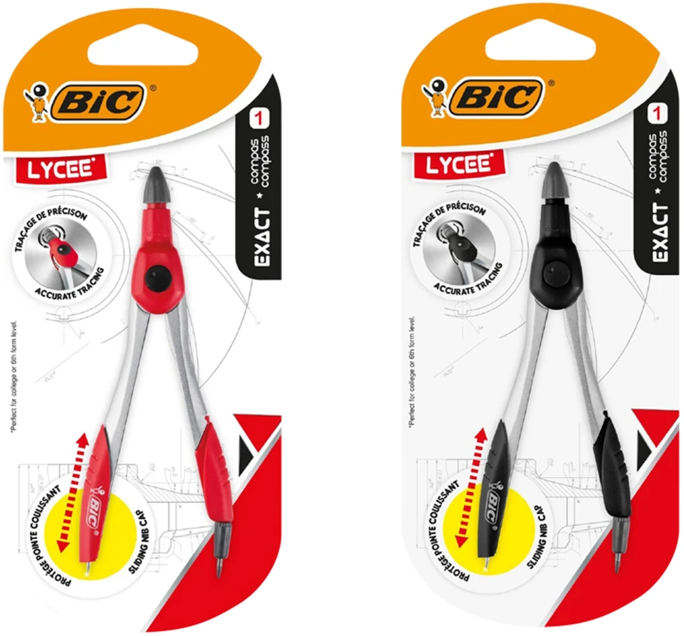 Skriestuvas BIC EXACT 9357121, įvairių spalvų