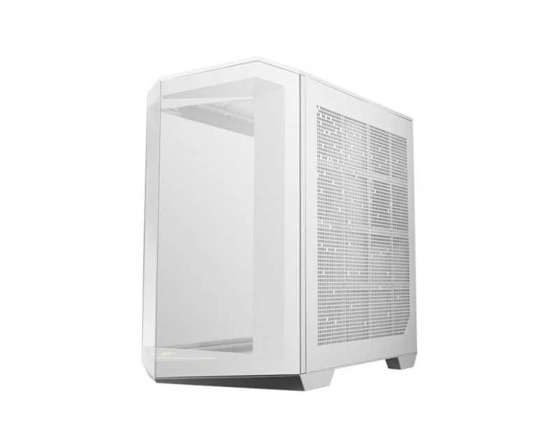 Kompiuterio korpusas MSI MAG PANO 100R PZ ARGB Midi Tower, baltas