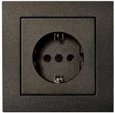 Liregus Kompiuterio lizdas EPSILON, antracito- juodos sp., be rėmelio