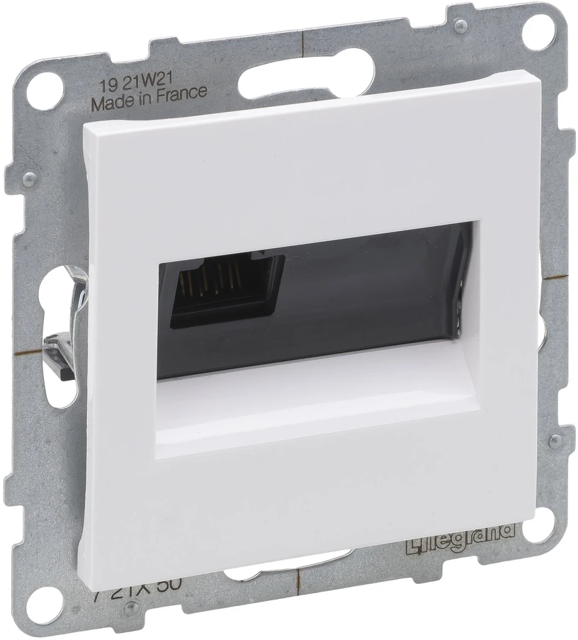 Legrand Kompiuterio lizdas be rėmelio VALENA LIFE, 1 x RJ45, baltos sp.