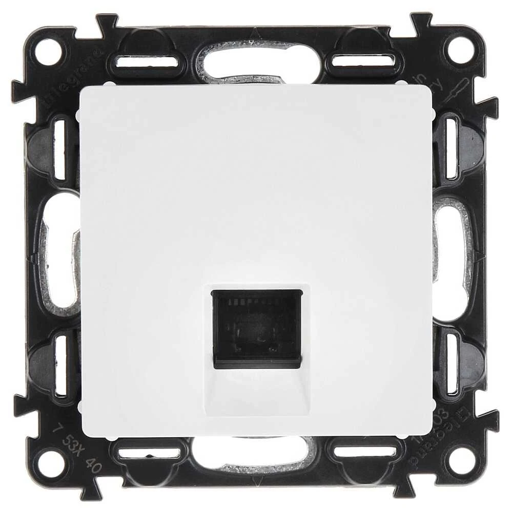 Legrand Kompiuterio lizdas be rėmelio VALENA LIFE, 1 x RJ45, baltos sp.