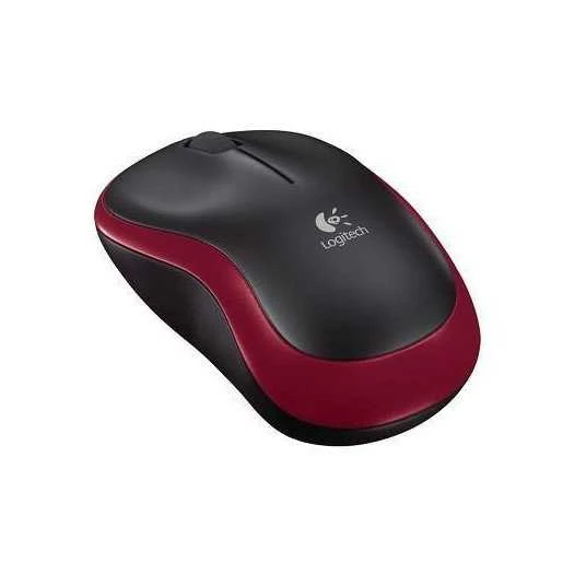 Bevielė pelė Logitech M185. Raudona