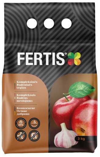 Kompleksinės Rudeninės" trąšos FERTIS, 3kg