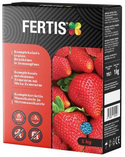 Kompleksinės trąšos Braškėms ir žemuogėms FERTIS, 1kg