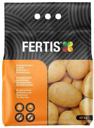 Kompleksinės trąšos Bulvėms ir daržovėms FERTIS, 10kg