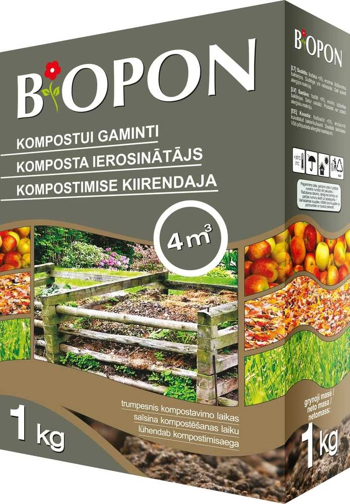 Biopon Mišinys kompostui gaminti, 1126, 1kg