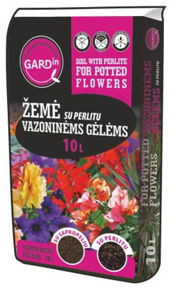 JUKNEVIČIAUS kompostinė žemė vazoniniams augalams, 16 l