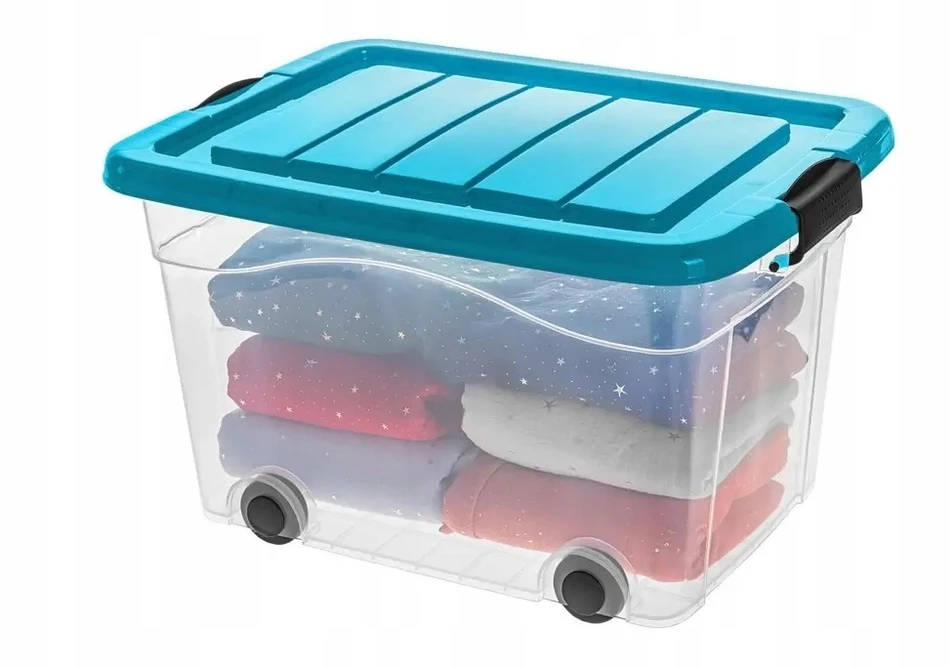 Kon-Plast Pojemnik pudło skrzynia su pokrywą 60L Turkio