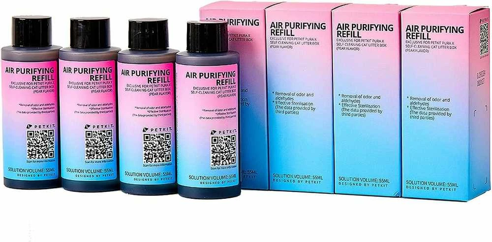 PETKIT PURA X automatinės kačių dėžutės gaiviklio papildymas 55ml 4vnt