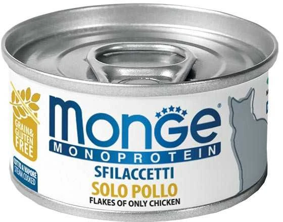 Monge Monoprotein - Cat Flakes tik vištiena 80g