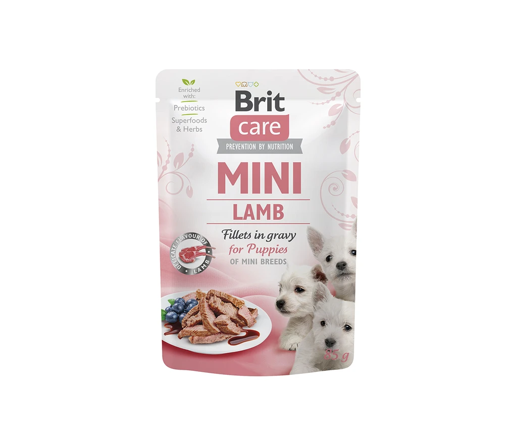 Brit_Care Šlapias šunų maistas Brit Care Mini, žuvis, 0.85 kg